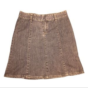 H&M Denim Mini Skirt size 10